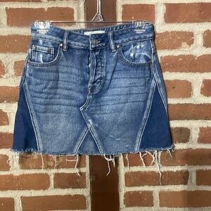 Size 24 PacSun denium skirt